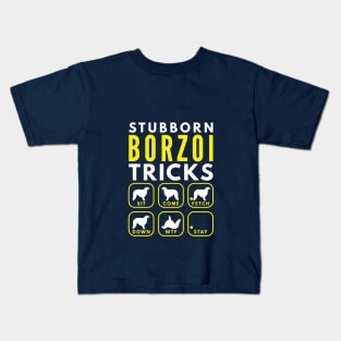 Stubborn Borzoi Tricks - Dog Training Kids T-Shirt